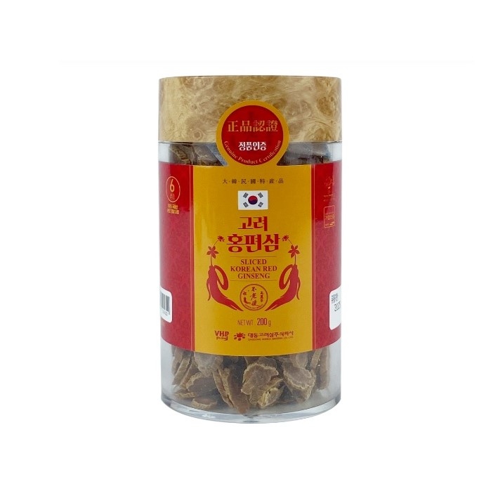 Hồng Sâm khô lát Daedong Hàn Quốc lọ 200g